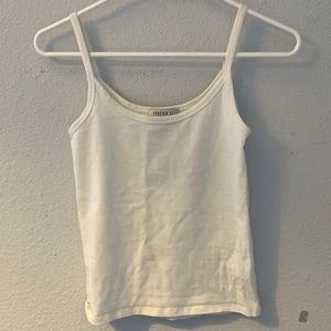 Forever 21 simple white tank top